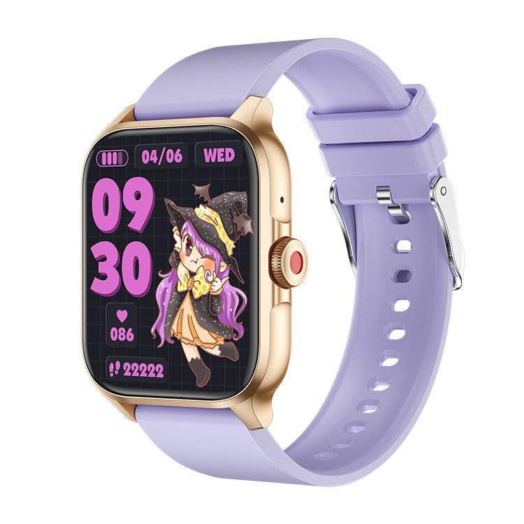 American Smart QX15 smartwatch with HD screen, Bluetooth calls, heart rate, blood oxygen, waterproof design, and rotating button.