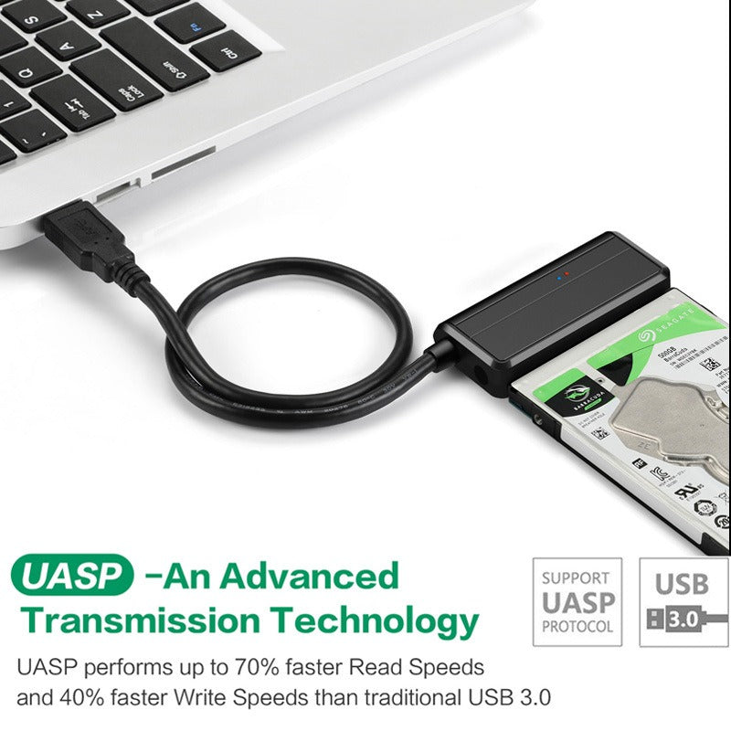 USB 3.0 to SATA hard drive data cable by American Smart EP, connecting 2.5" and 3.5" SATA drives with easy USB adapter