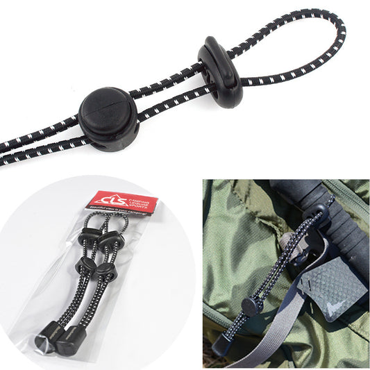 American Smart outdoor hiking backpack with external climbing poles, rope buckles, elastic binding, and hanging equipment.