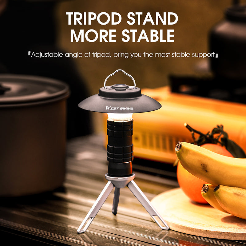 Outdoor lighthouse camping light by American Smart EP, portable LED tent light with magnetic suction for emergency and outdoor use.