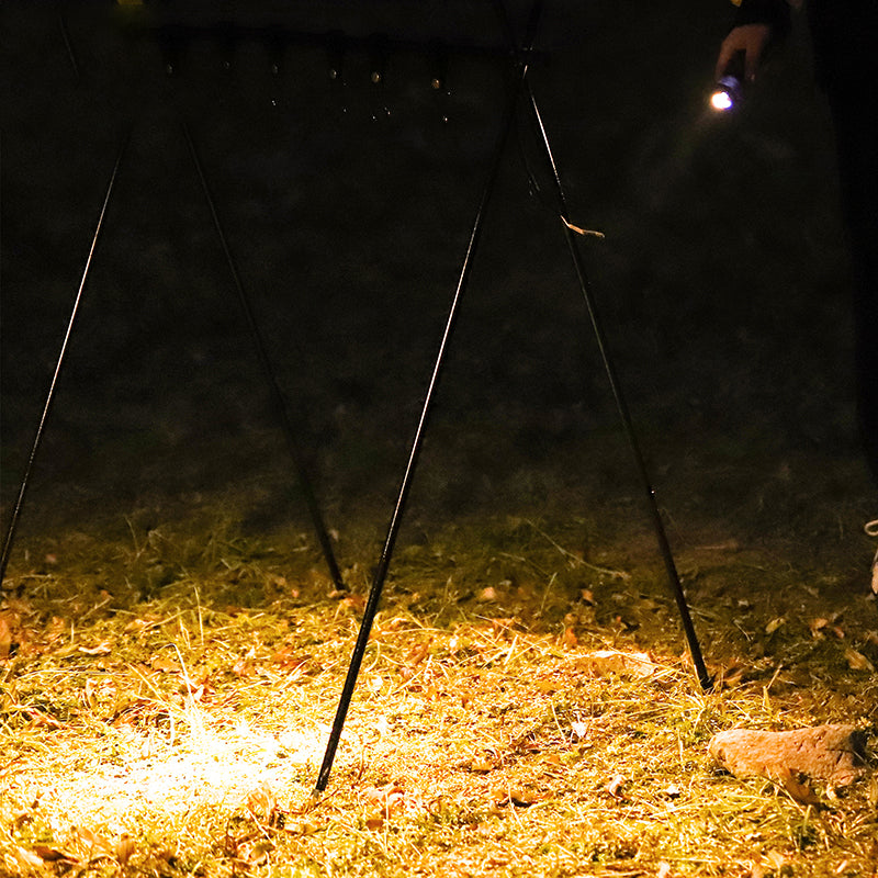 Portable American Smart outdoor lighthouse camping LED light with magnetic suction for tent lighting and emergency use.