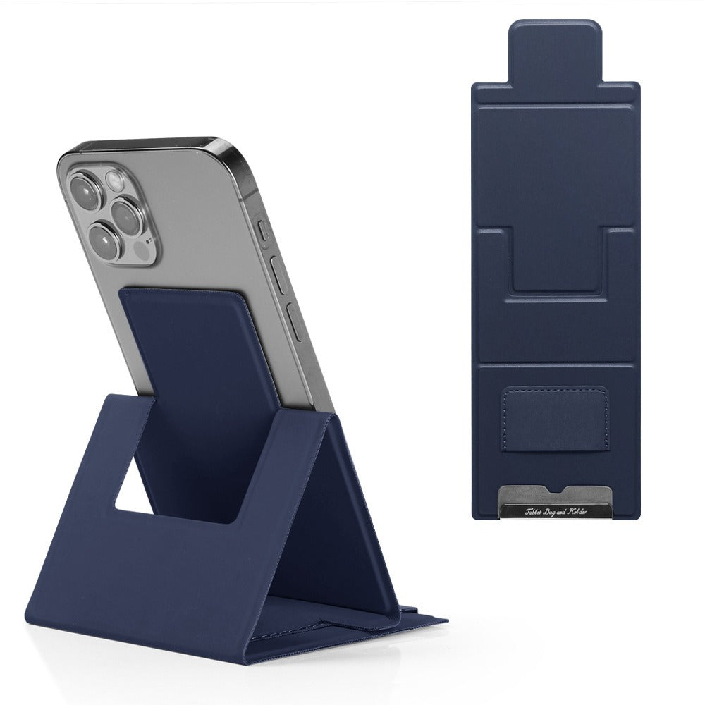 Personalized American Smart EP mobile phone stand with PU leather, ultra-thin foldable desktop holder for office use