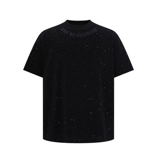 Men's short sleeve crew neck T-shirt by American Smart - EP, plain design, showcased on a white background.