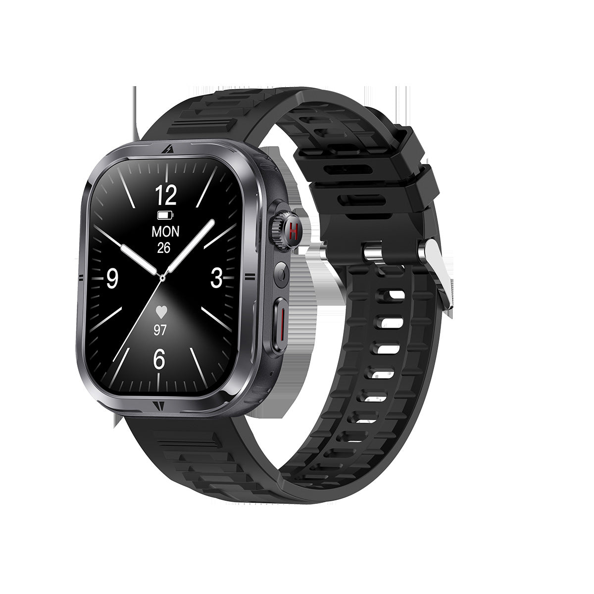 American Smart EP MK86LED outdoor waterproof sports smartwatch with Bluetooth, blood oxygen monitor, and large battery.