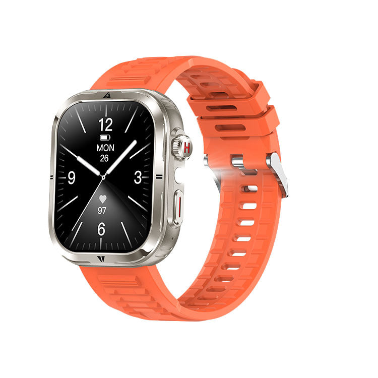 American Smart MK86LED waterproof outdoor sports watch with Bluetooth, blood oxygen monitor, large battery, and multi-sport features