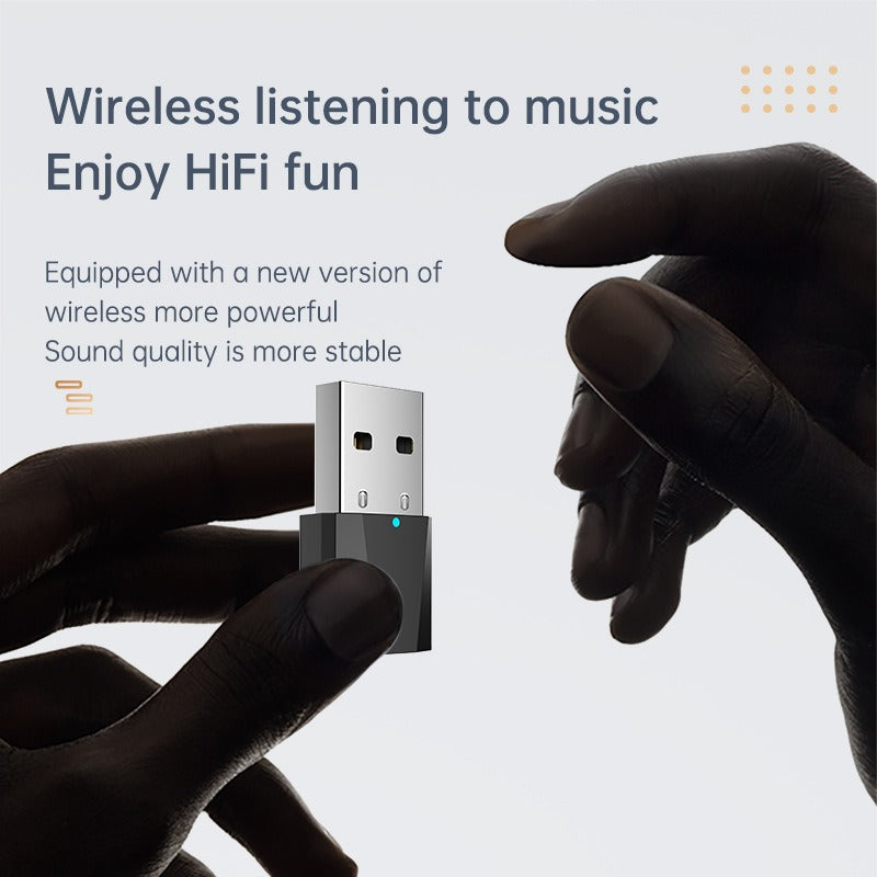 American Smart EP USB Bluetooth car adapter and audio receiver connected to a vehicle's dashboard system.