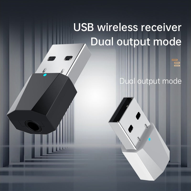 American Smart - EP USB Bluetooth adapter for cars, Bluetooth audio receiver with compact design and easy plug-in connection.