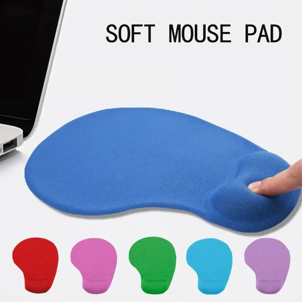 American Smart EP wrist mouse pad with gel wrist rest, anti-slip gaming mouse pad for PC and laptops, keyboard accessory