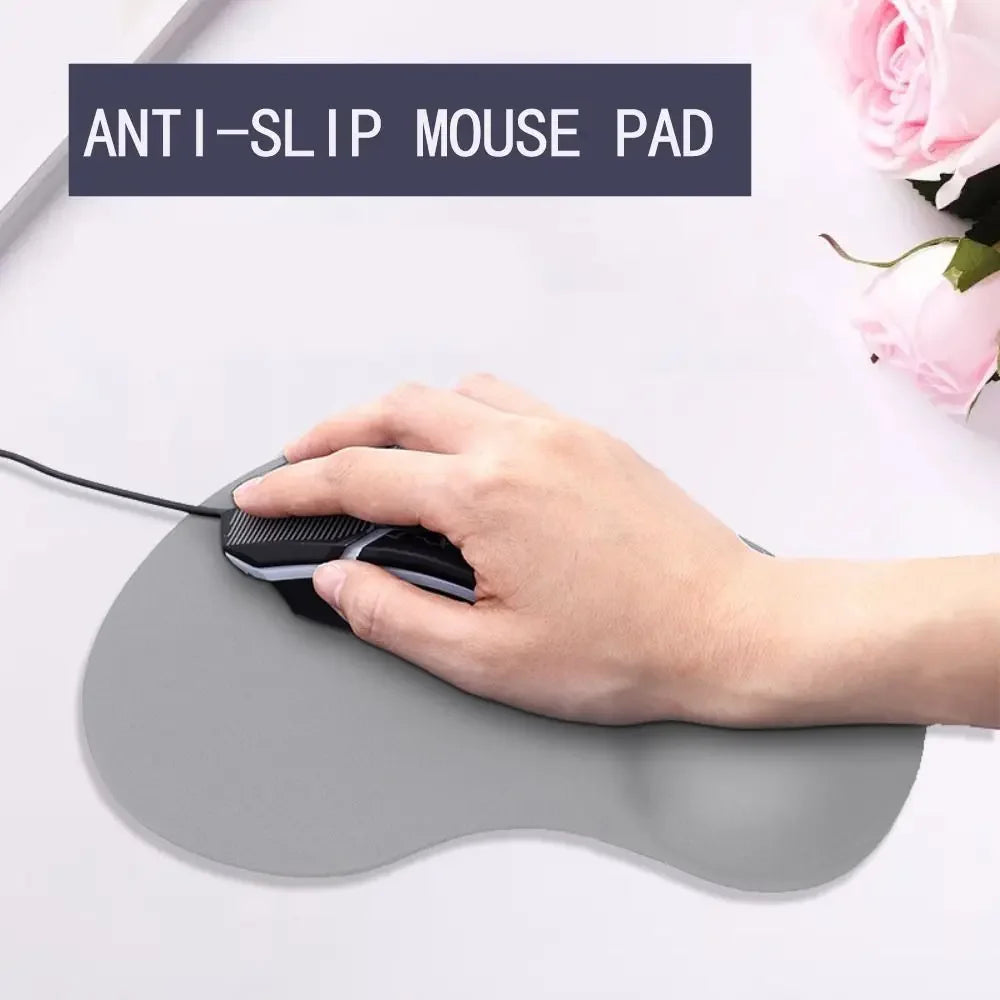 American Smart EP wrist mousepad with gel wrist rest, anti-slip surface, ideal for gaming laptops and PC keyboards.