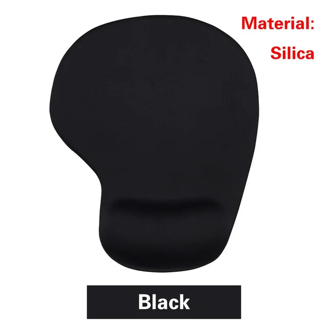 American Smart gel wrist rest mouse pad with anti-slip base, designed for gaming laptops and PC keyboards.