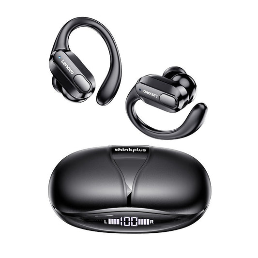 American Smart EP XT80 wireless Bluetooth earphones with over-ear design, noise reduction, long battery life, and TWS for sports use.