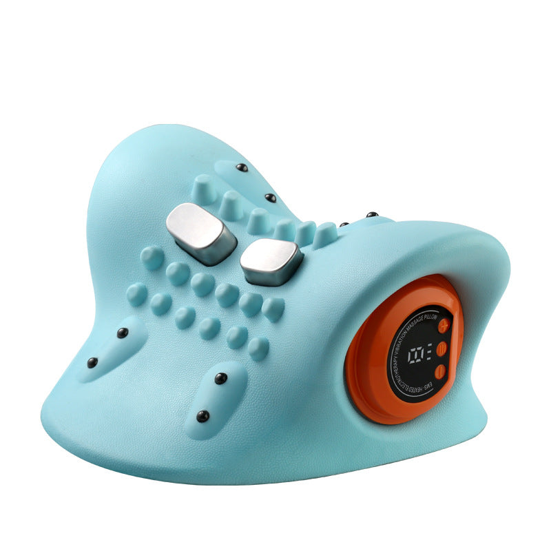 Portable American Smart electric neck and shoulder massager with kneading function, suitable for car, home, and travel use.