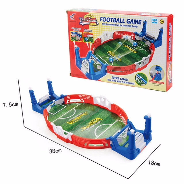 Mini tabletop football game kit by American Smart, featuring portable soccer toys for kids, educational and outdoor play.