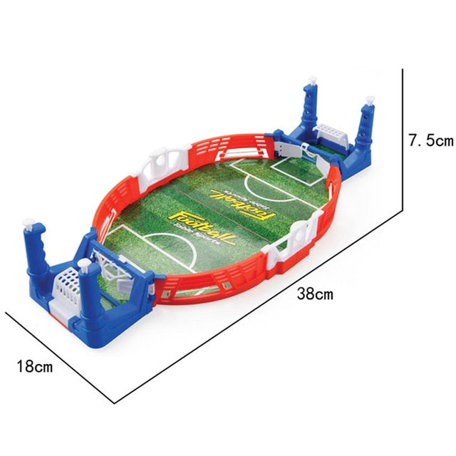 Mini tabletop soccer game kit with miniature footballs, designed for kids' educational and outdoor play, by American Smart EP.
