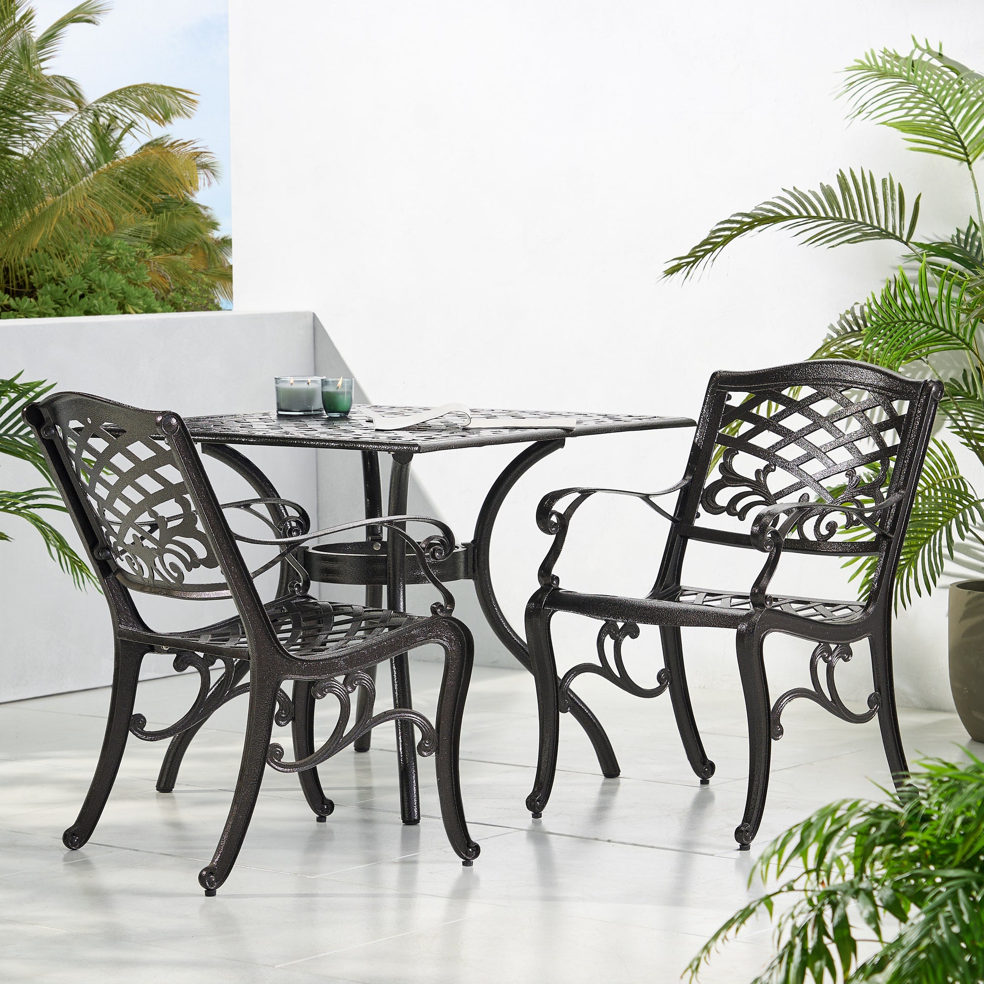 Pair of American Smart Phoenix arm chairs with cushioned seats and wooden legs, set of two in a modern living room setting.