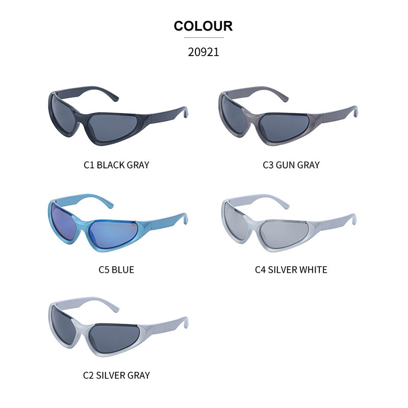 Windproof sports sunglasses for women and men by American Smart – stylish Y2K outdoor sunglasses with UV protection