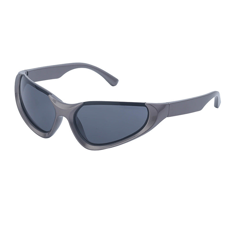 Windproof sports sunglasses for women and men by American Smart, featuring Y2K style outdoor sunglasses with UV protection.