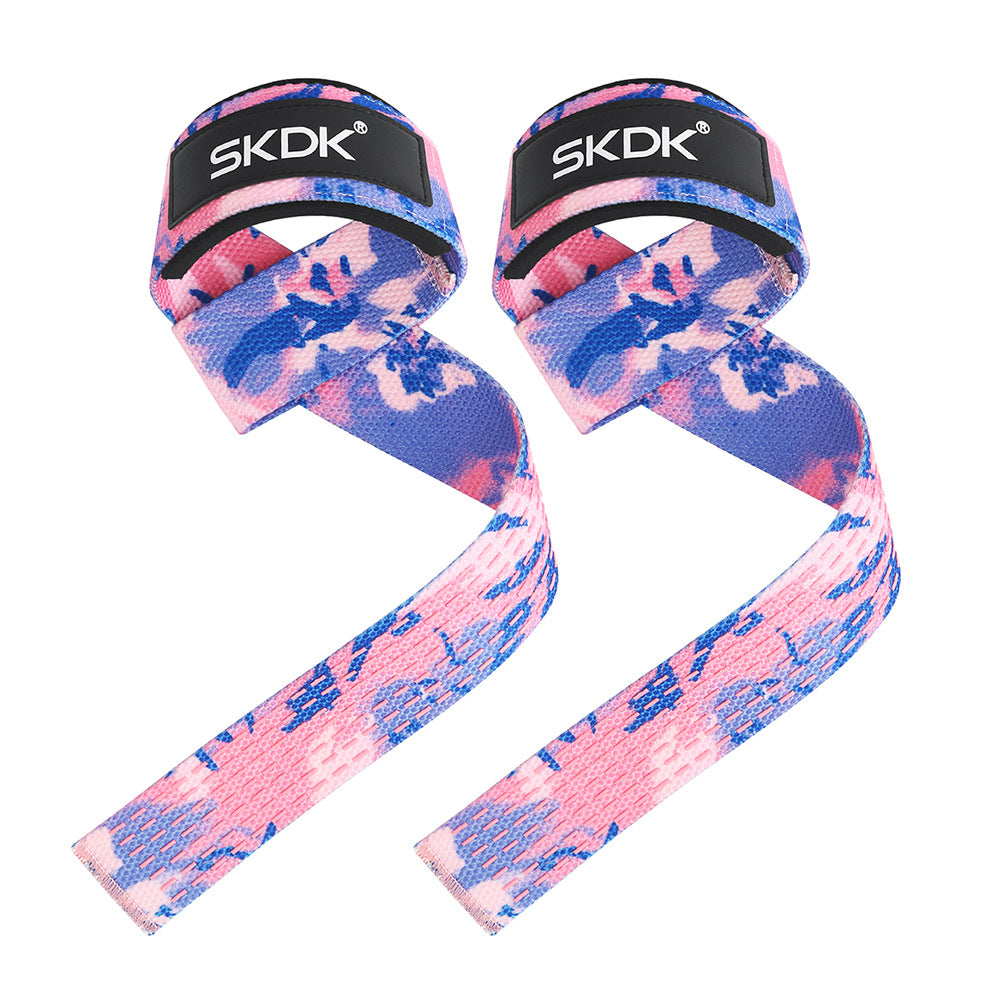 Camouflage sports power band grip strength band fitness hard pull band pull-up auxiliary band - American Smart