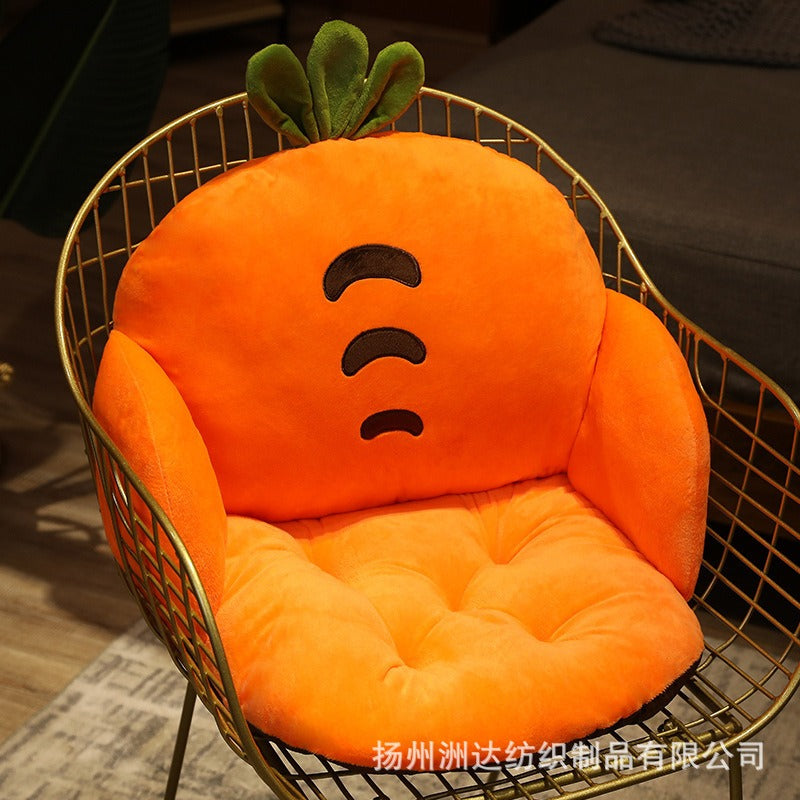 Cartoon animal connected seat cushion, integrated chair cushion, office sedentary student seat cushion - American Smart