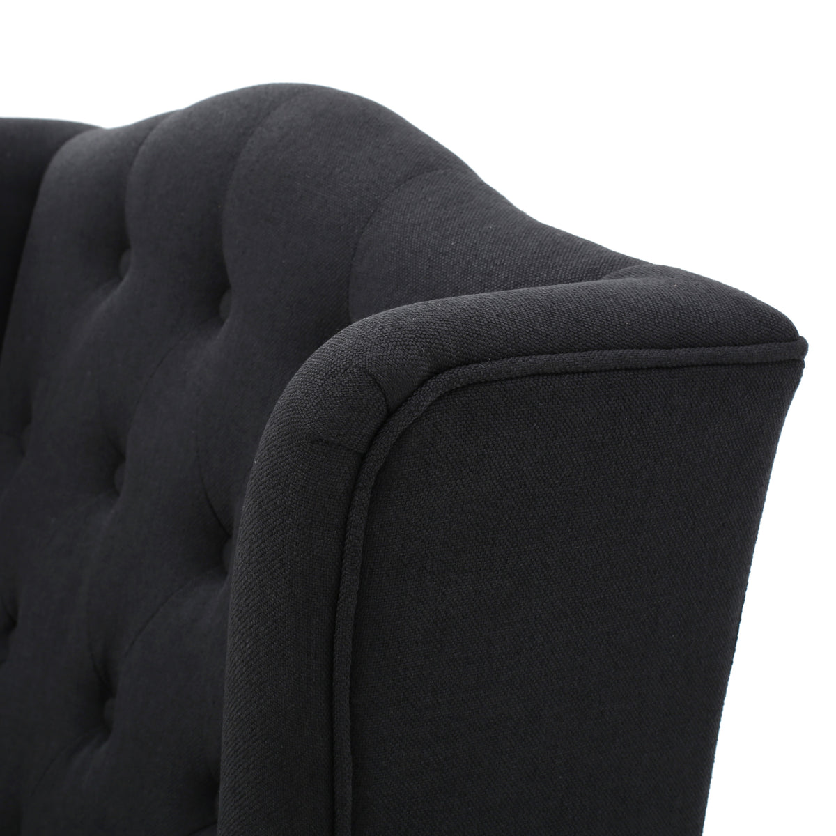 American Smart Toddman Hi-Back Club Chair with plush upholstery and high backrest, perfect for stylish living room seating.