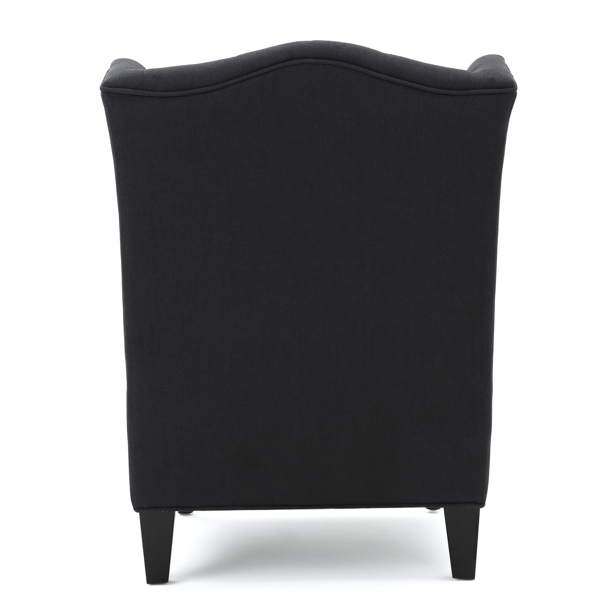 American Smart Toddman Hi-Back Club Chair with plush upholstery and wooden legs, showcasing a stylish, comfortable seating option.