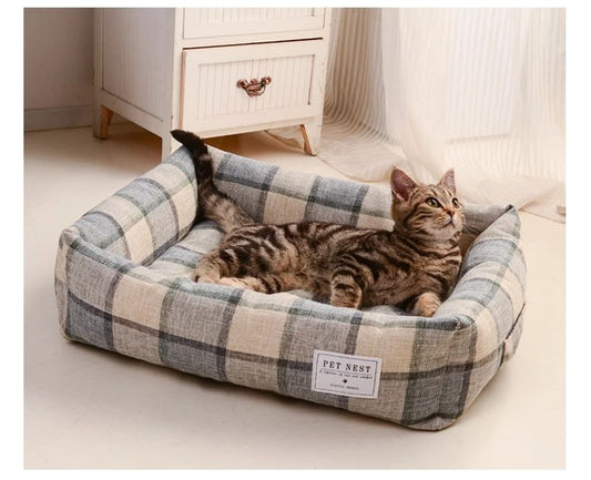 American Smart four-season washable cat litter and pet mat, with summer cooling and winter warmth features, made of PP cotton.