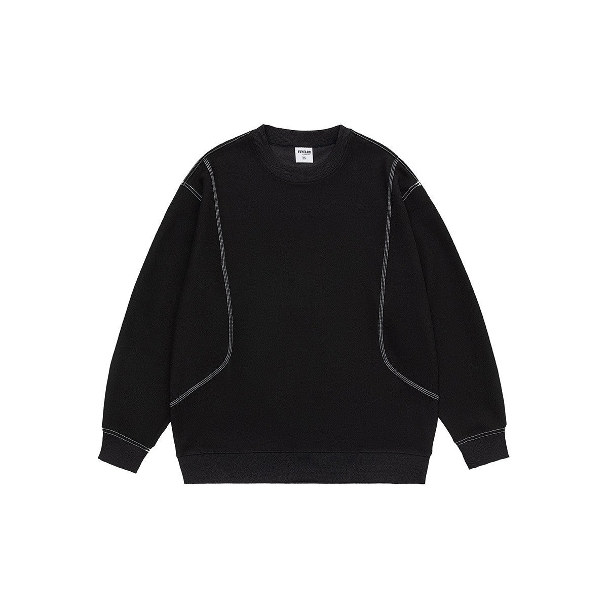 Men's oversized American Smart hoodie with round neck, loose fit, and comfortable sweatshirt style, perfect for casual outerwear.