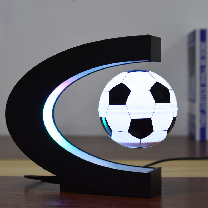 C-Shaped 3-Inch Magnetic Levitation Globe Creative Gifts For Valentine's Day Novel Home Decorations - American Smart