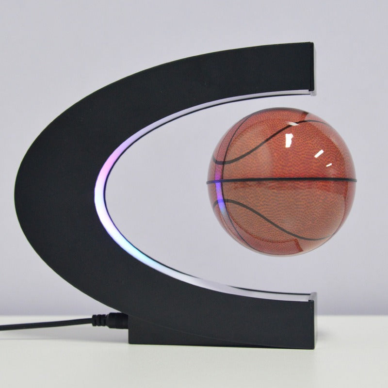 C-Shaped 3-Inch Magnetic Levitation Globe Creative Gifts For Valentine's Day Novel Home Decorations - American Smart