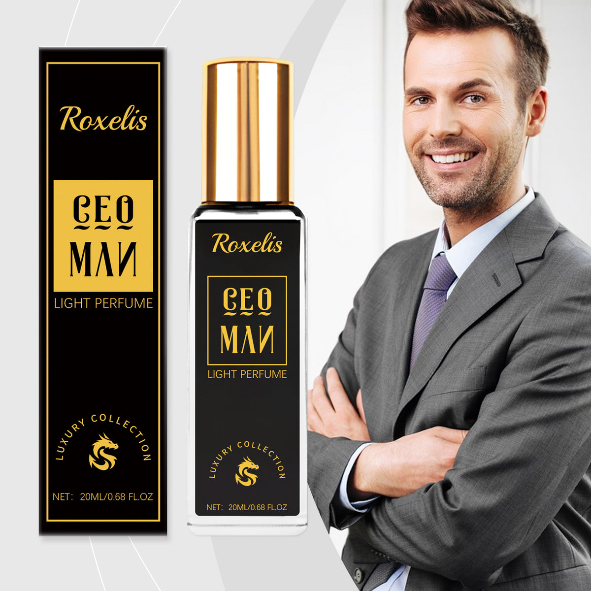 Cologne Luxury Eau De Toilette Light And Fresh Cologne Fragrance Lasting Fragrance Portable Dating Fragrance Perfume - American Smart