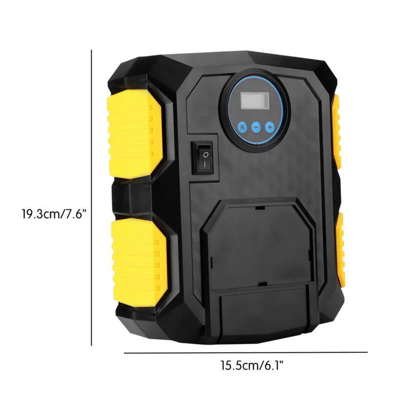 Digital Tire Inflator DC 12 Volt Car Portable Air Compressor Pump 150 PSI Car Air Compressor for Car Bicycles Motorcycles - American Smart