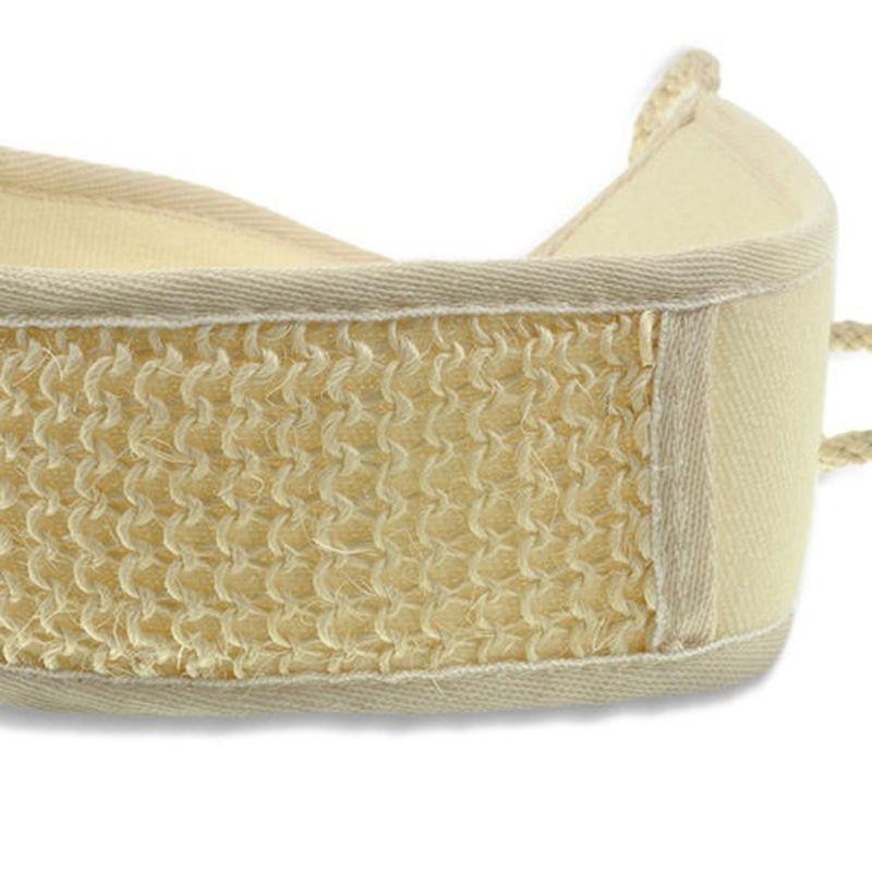 American Smart exfoliating back scrubber brush for shower, body sponge and towel for easy full-body cleansing.