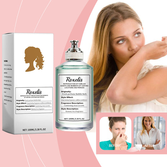 American Smart EP Fresh Perfume Bubble Bath with Holiday Eau de Toilette, elegant style, highlighting fragrance and sophisticated scent.