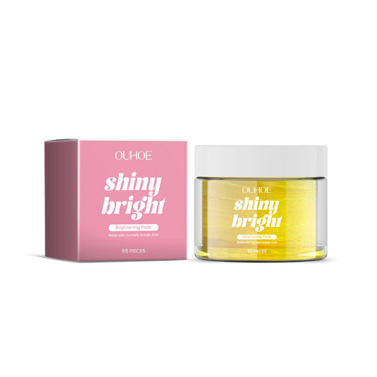 American Smart EP turmeric acid cotton tablet for gentle facial skin cleansing and moisturizing skincare.