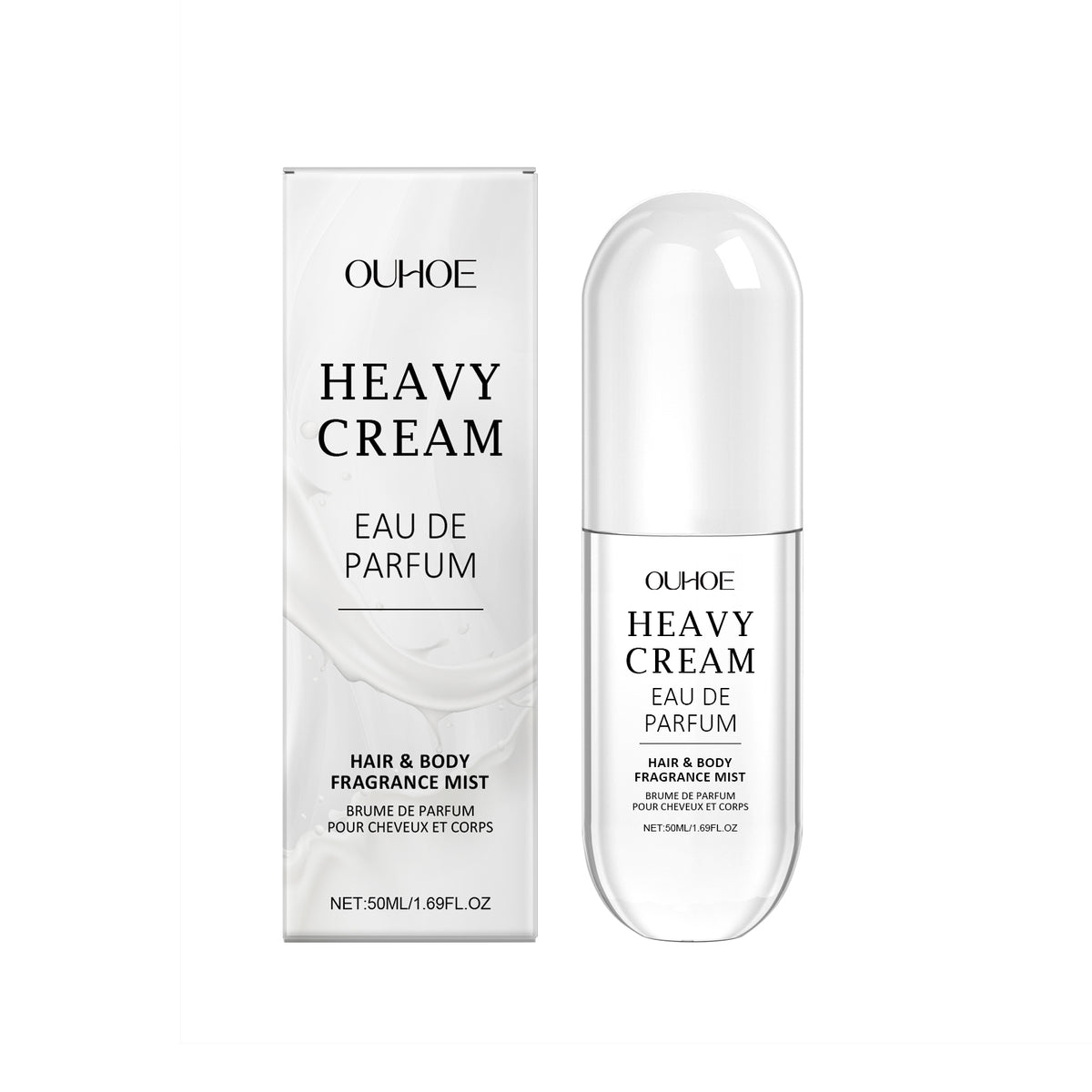 Women's Milk Scented Eau De Toilette spray by American Smart - EP, light, fresh, long-lasting daily body fragrance in a spray bottle.