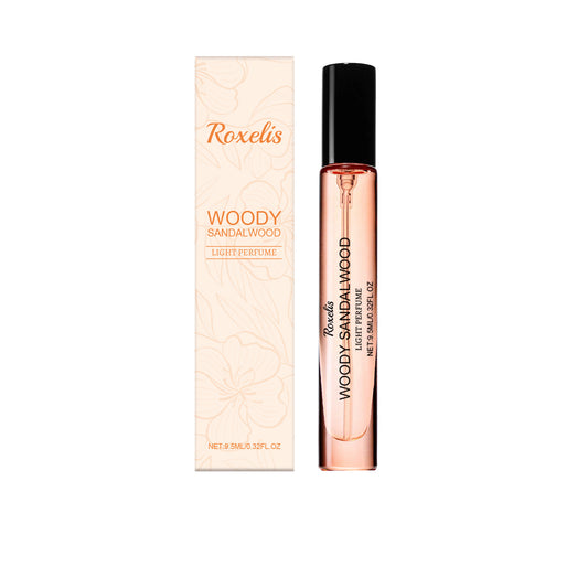 American Smart women's Wood Sandalwood Eau De Toilette bottle with wrist fragrance and natural fresh wood scent.