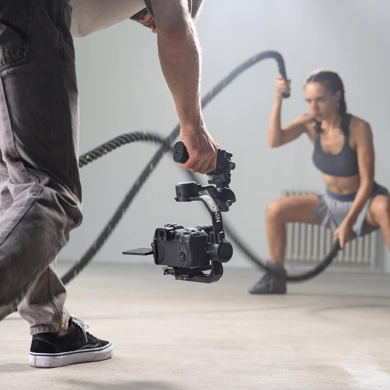 DJI RSC 2 Handheld Gimbal Full-Frame DSLR Professional Stabilized Camera Stabilizer Professional Kit - American Smart
