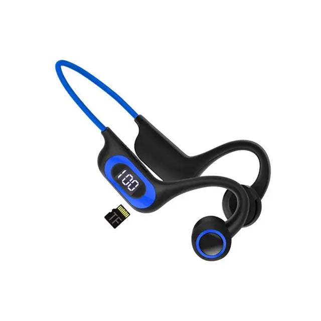AKZ-G3 Bone Conduction Second Generation Air Conduction Earphones Wireless Bluetooth Earphones Sports Running - American Smart