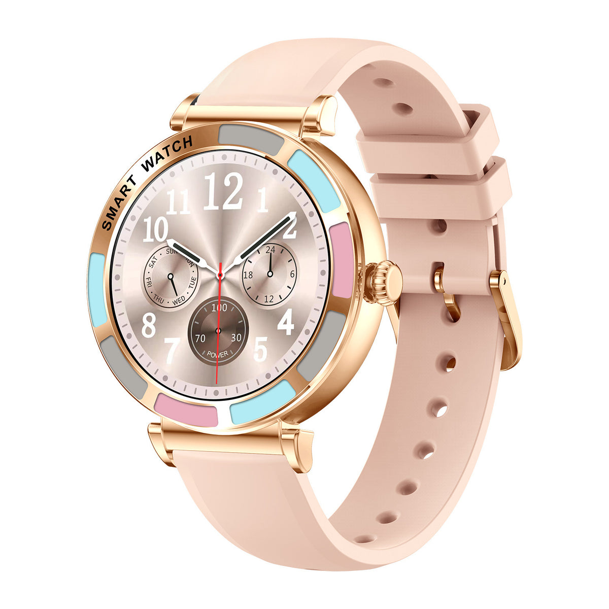 American Smart H20 Smart Watch with Bluetooth calling, health monitoring, AI voice, sports tracking, and luxury design for men and women.