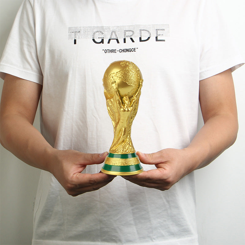 Resin model of the World Cup Trophy Hercules Cup, commemorating football matches, crafted by American Smart - EP.