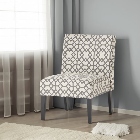 American Smart EP accent chair with plush fabric upholstery and modern design, shown in a cozy living room setting.