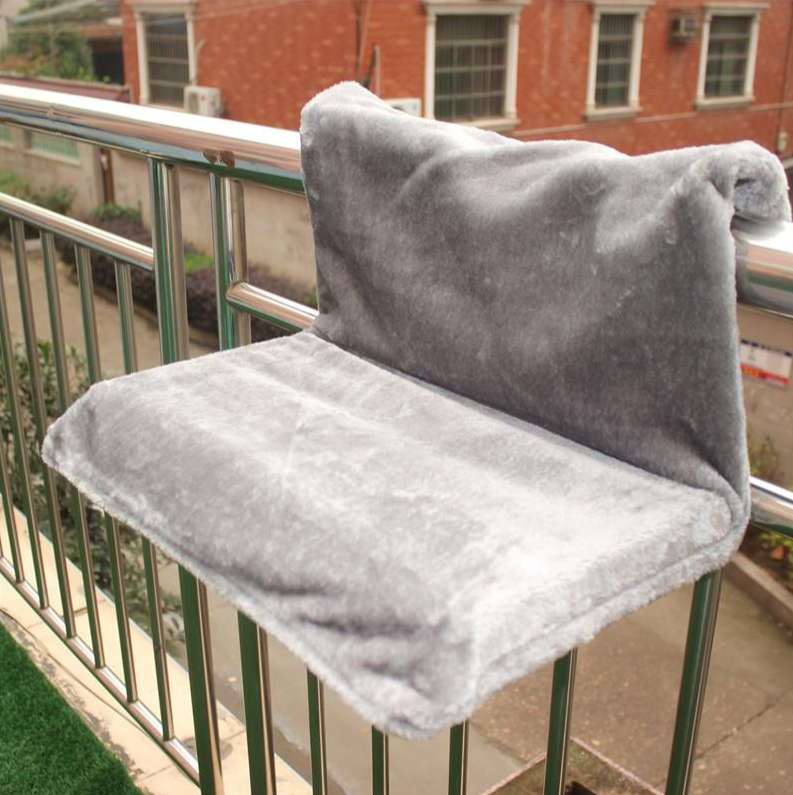 Portable American Smart firm cat hammock hanging chair with cozy nest, ideal for window lounging and climbing.