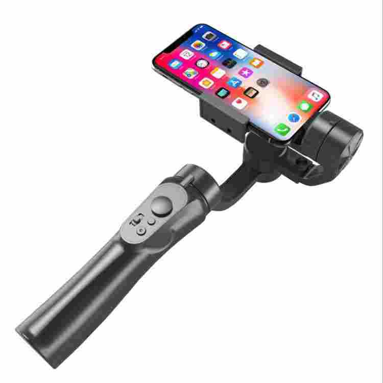 American Smart EP three-axis handheld mobile phone stabilizer for smooth outdoor video recording and anti-shake shooting.