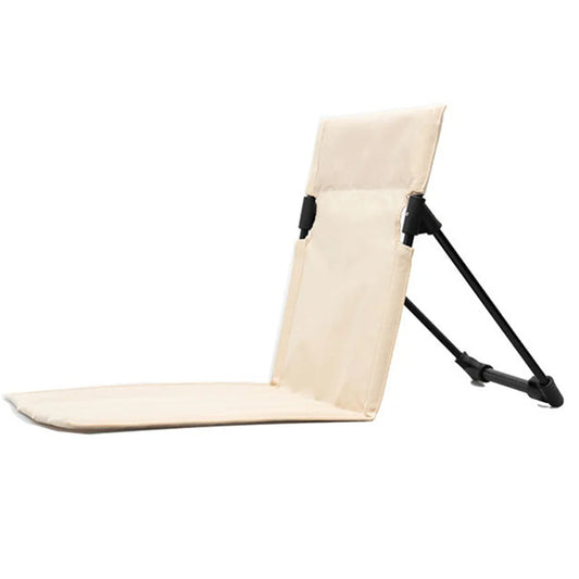 Foldable American Smart outdoor camping chair with backrest cushion, suitable for garden, park, beach, and picnic use.