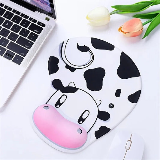 Marble pattern wrist mouse pad with hand bowl tray, anti-skid surface, designed for office use and wrist protection by American Smart EP