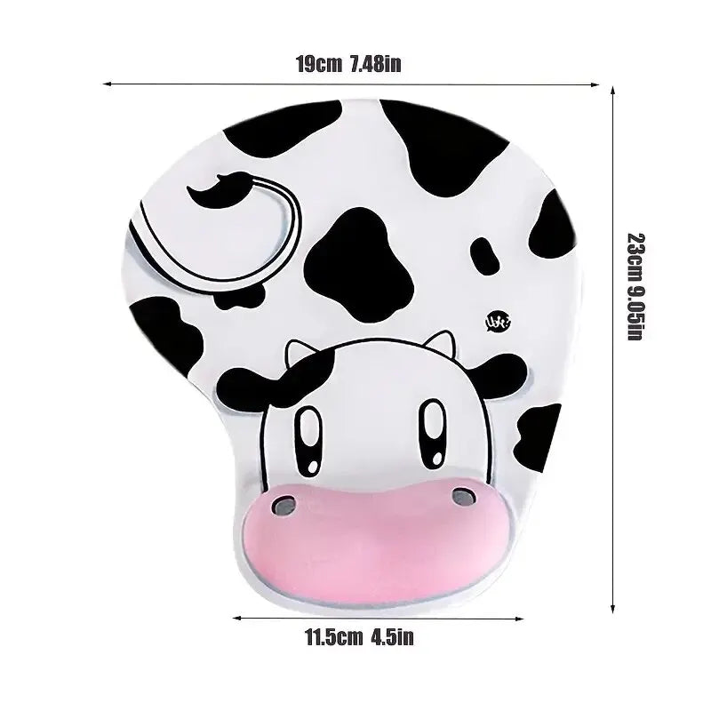 Marble pattern wrist mouse pad with hand bowl tray, anti-skid design, ideal for office use, by American Smart - EP