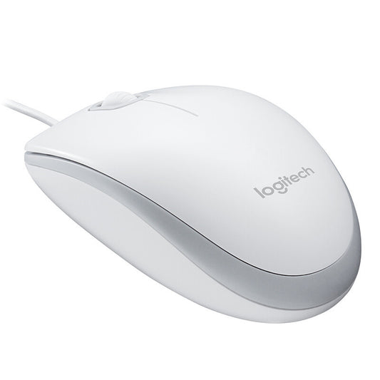 American Smart EP Logitech M100r wired USB mouse for laptops, office, and home use, featuring a simple, ergonomic design.