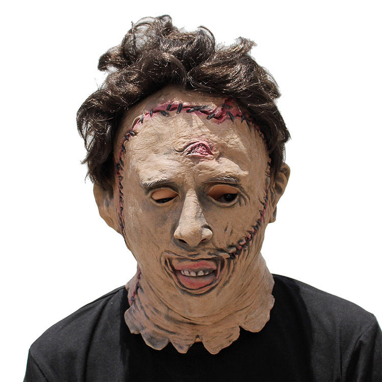 Texas Chainsaw Massacre Saw Mask from American Smart EP, featuring horror movie-style design for Halloween and masquerade costumes.
