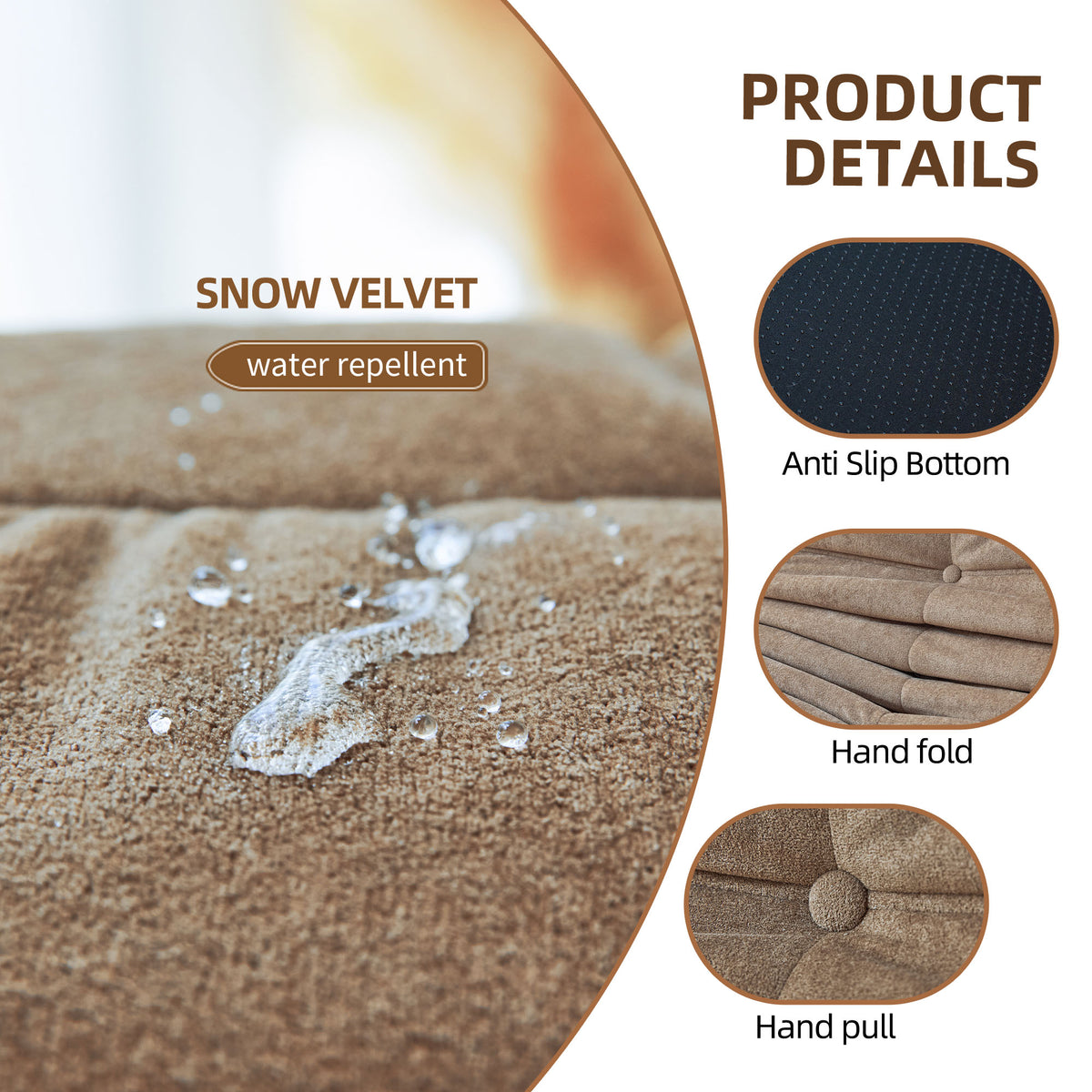 American Smart EP floor sofa bean bag chair for adults, with memory foam, ideal for home, office, or gaming lounges.