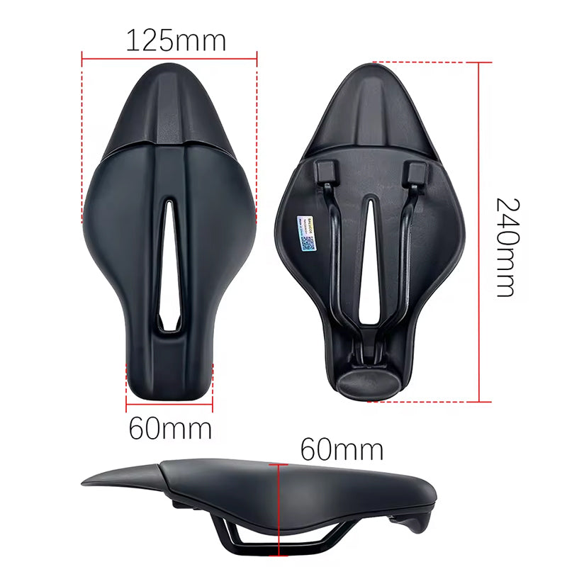 American Smart EP TT Time Trial and MTB cycling saddle with a seatless triathlon design for road and fixed-gear bikes.